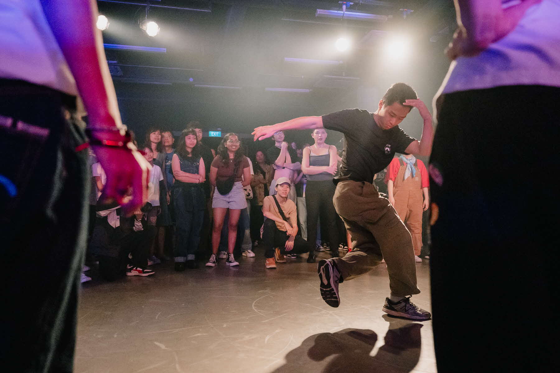 Image of a breakdancing performance