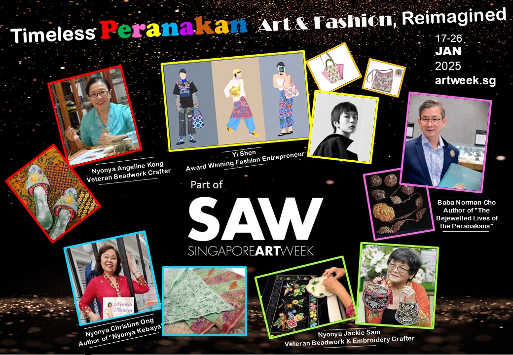 Timeless Peranakan Art & Fashion, Reimagined!